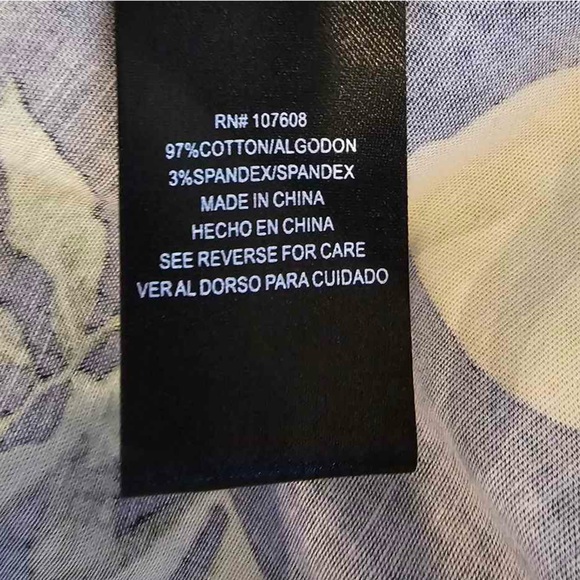 Chetta B lemon Dress floral fit and flare A Line sleeveless dress women’s size 4 - Picture 7 of 7